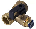 Узел подключения к водопроводу 1/2"х1/2"х1/4"(арт И1514)