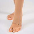 Чулки компрессионные с открытым носком, класс компрессии 2, ТК.930 (Размер: №7 Цвет: Бежевый)