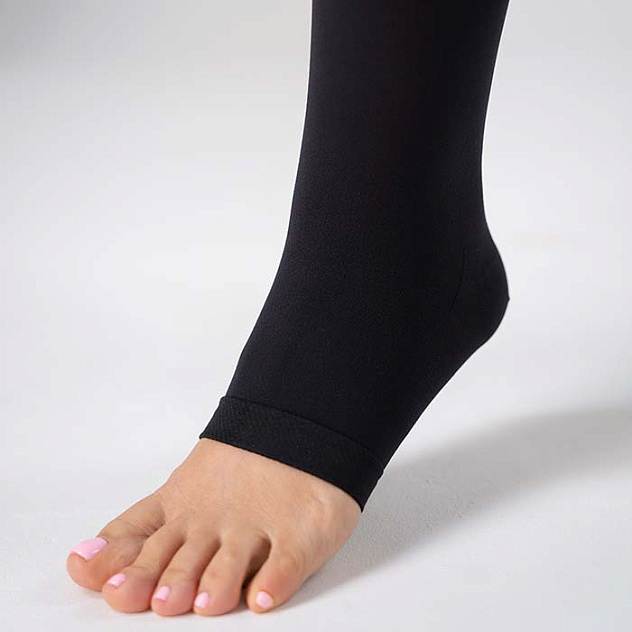 Гольфы компрессионные с открытым носком, класс компрессии 1 ТК.910